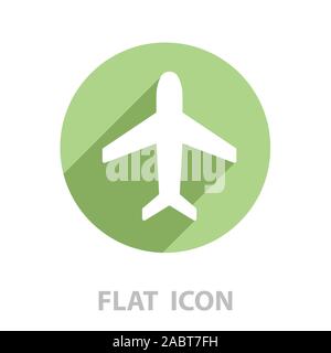 Plane icon. vector illustration Stock Vector