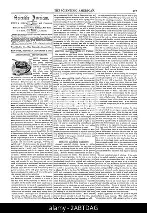 surfaces in many instances. They simply consist of a strong extract applied with a sponge or a piece of cotton, scientific american, 1860-11-03 Stock Photo