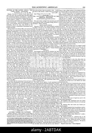 scientific american, 1860-11-03 Stock Photo