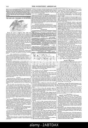 scientific american, 1860-11-03 Stock Photo