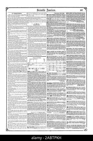 TO CORRESPONDENTS. Important Items. Terms of Advertising. IMPORTANT TO INVEN TORS. MIME DAILY SUN—Mail SubseribersThe 1WORCROSS ROTARY PLANING MACHINE—. ILE ARRISON'S GRAIN MILLS—Latest, scientific american, 1855-07-28 Stock Photo