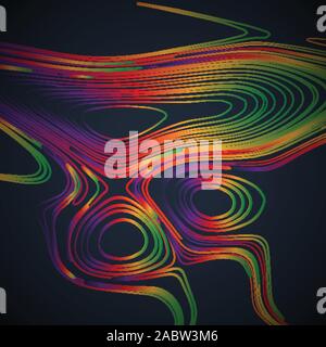 Colorful map of the world, vector illustration Stock Vector