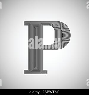 Ink saver character - less ink while printing, vector Stock Vector