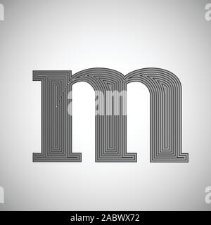 Ink saver character - less ink while printing, vector Stock Vector