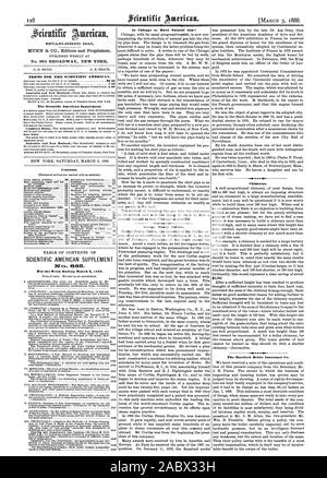 PUBLISHED WEEKLY AT No. 361 BROADWAY NEW YORK. 0. D. MUNN. A. E. BEACH. TERMS FOR THE SCIENTIFIC AMERICAN. The Scientific American Supplement Contents. SCIENTIFIC AMERICAN SUPPLEMENT 088. George Henry Chimneys. The Hartford Boiler Insurance Co., 1888-03-03 Stock Photo