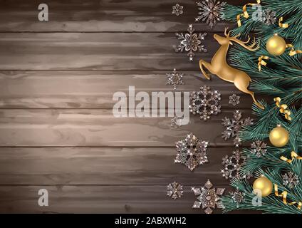 Festive Christmas Background Stock Vector