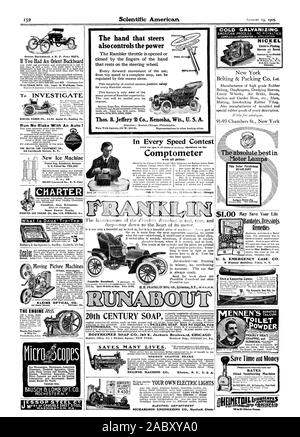 Hand throttle on the steering wheel of a 1931 Buick car Stock Photo - Alamy