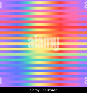 Bright gradient striped seamless pattern. Vector stock repeating background. Bright colors of the rainbow. Modern surface design Stock Vector