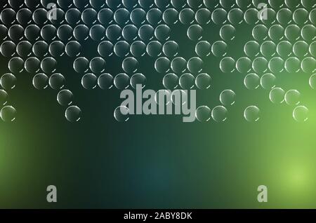 Abstract vector bubble background Stock Vector