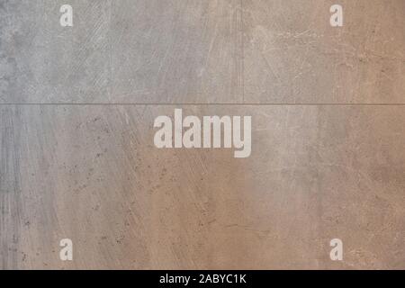 Granite stone tiles, interior wall and floor covering background texture. Cement rough tiled surface Stock Photo