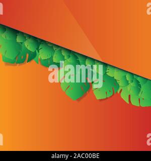Layered abstract colorful background, vector Stock Vector