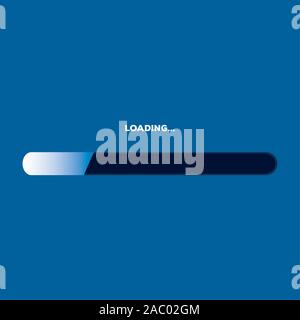 Isolated loading bars Stock Vector