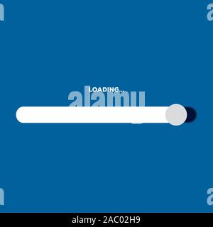 Isolated loading bars Stock Vector