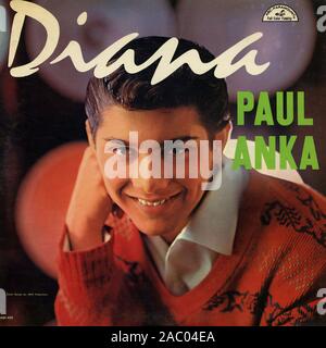 Diana Paul Anka - Vintage vinyl album cover Stock Photo - Alamy