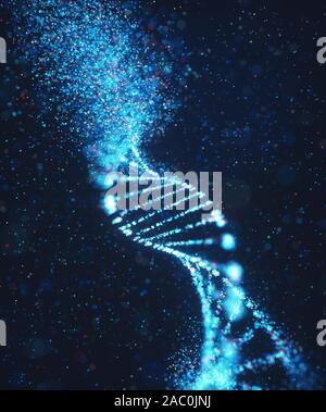 Genetic disorder, conceptual illustration Stock Photo