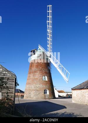 Medmerry Mill at Selsey near Chichester in West Sussex Stock Photo