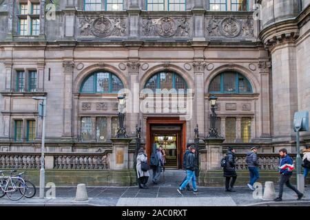 Central Library, George IV bridge, Edinburgh, GV Stock Photo