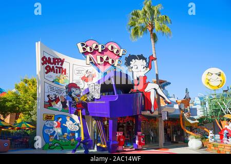 Betty Boop Store, Shop, Islands of Adventure, Universal Studios Resort, Orlando, Florida, USA Stock Photo
