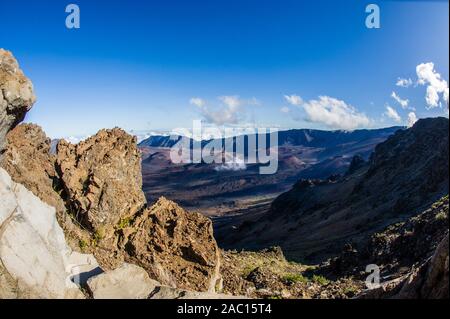 Maui's Haleakala Summit Crater Stock Photo - Alamy