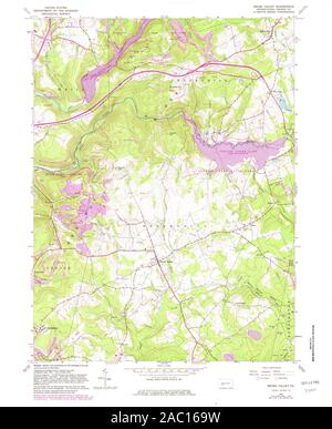 Brush Valley, Pennsylvania, map 1963, 1:24000, United States of America ...