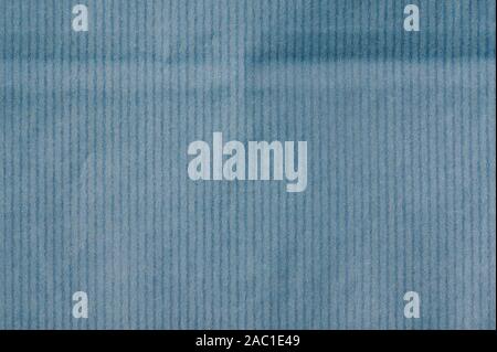 Blue lines on paper background close up view Stock Photo