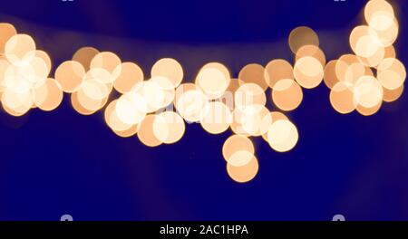 Abstract blurry light in a dark Stock Photo