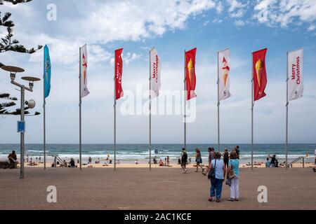 Manly beach outside Sydney, New South Wales, Australia Stock Photo