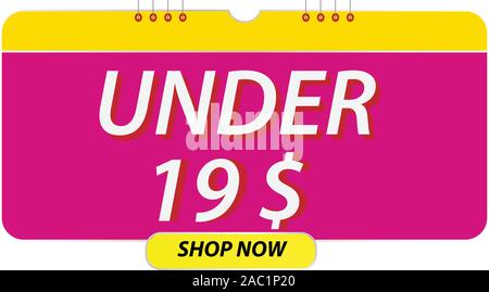 CHRISTMAS offer sale banner design Stock Vector