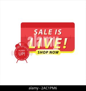 CHRISTMAS offer sale banner design Stock Vector