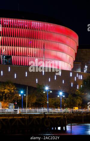 San Mamés,  the name of Athletic Bilbao's new football stadium. The stadium replaced the 'old' San Mamés as the home of Athletic Bilbao, Bilbao, Bizka Stock Photo