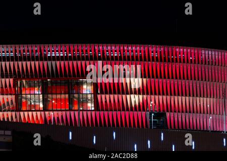 San Mamés,  the name of Athletic Bilbao's new football stadium. The stadium replaced the 'old' San Mamés as the home of Athletic Bilbao, Bilbao, Bizka Stock Photo