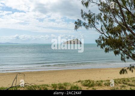 the beautiful beach of Agnes Water in Australia Stock Photo