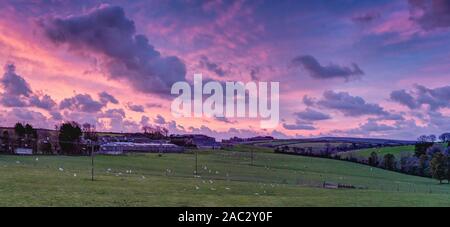 Awesome Looking Sunrise In The Morning Of A Tourist Place With A 