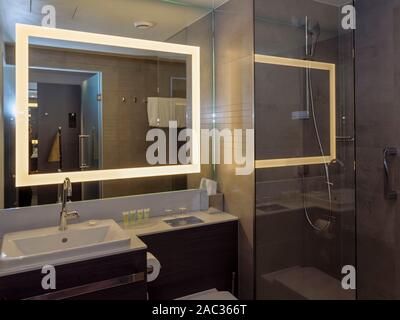 room in Hotel Courtyard by Marriott Hamburg City, Adenauerallee 52 , Hamburg, Germany, Europe Stock Photo