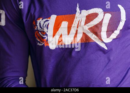 Columbia, SC, USA. 30th Nov, 2019. Clemson Tigers Wide Receivers are set for class in the NCAA matchup at Williams-Brice Stadium in Columbia, SC. (Scott Kinser/Cal Sport Media). Credit: csm/Alamy Live News Stock Photo