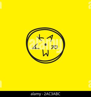karma lettering, karma print, vector graphic design Stock Vector