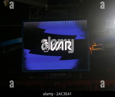 London, UK. 30th Nov, 2019. during English Premier League between Chelsea and West Ham United at Stanford Bridge Stadium, London, England on 30 November 2019 Credit: Action Foto Sport/Alamy Live News Stock Photo