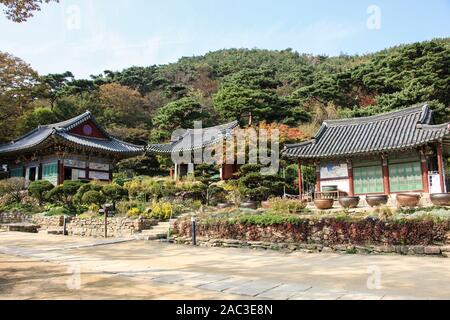 Jeondeungsa Temple in Ganghwa-gun, Incheon, South Korea Stock Photo