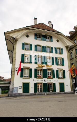 Entrecote Cafe Federal in Bern Stock Photo
