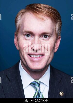 U.S. Senator James Lankford, Republican, Oklahoma Stock Photo