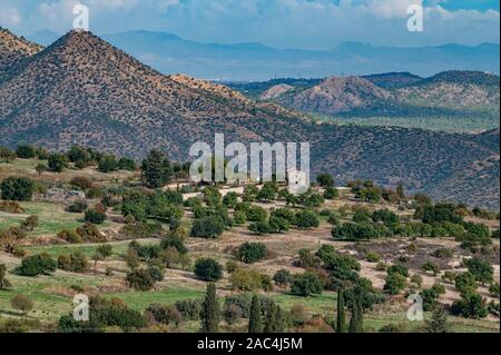 Kato Lefkara, Cyprus Stock Photo