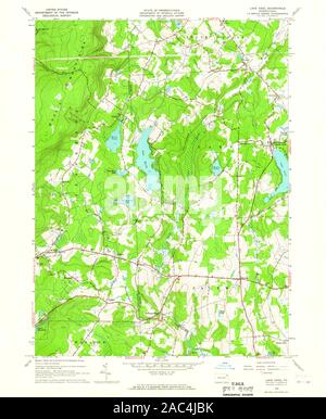Lake Ariel Pa Map Lake Ariel, Pennsylvania, Map 1966, 1:24000, United States Of America By  Timeless Maps, Data U.s. Geological Survey Stock Photo - Alamy