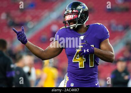 Baltimore Ravens cornerback Brandon Stephens (21) defends against the New  York Giants during an NFL football game Sunday, Oct. 16, 2022, in East  Rutherford, N.J. (AP Photo/Adam Hunger Stock Photo - Alamy