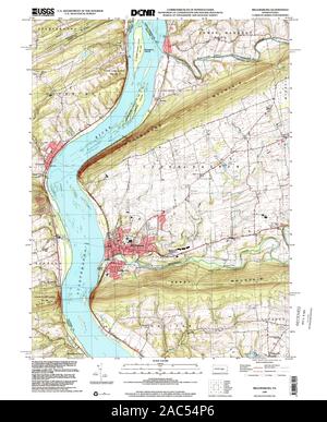 Millersburg, Pennsylvania, map 1999, 1:24000, United States of America ...