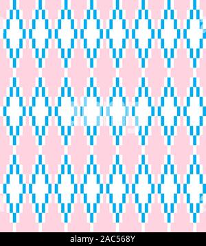 Classic Argyle Seamless Pattern - This is a classic argyle, diamond shape pattern suitable for website resources, graphics, print designs, textile Stock Vector