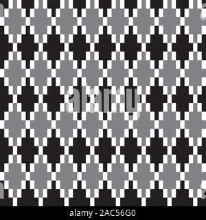 Classic Argyle Seamless Pattern - This is a classic argyle, diamond shape pattern suitable for website resources, graphics, print designs, textile Stock Vector