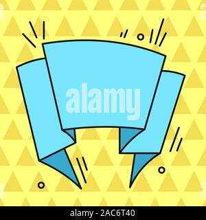 Asymmetrical uneven shaped format pattern object outline multicolour design Design business concept. Business ad for website and promotion banners. em Stock Vector