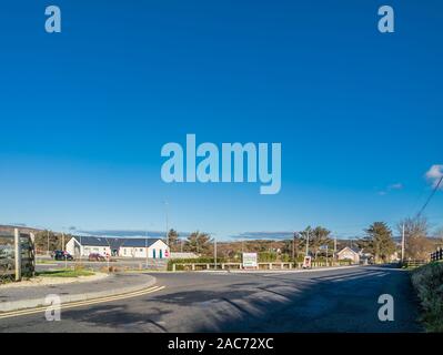 TEELIN, COUNTY DONEGAL / IRELAND - NOVEMBER 29 2019 : Sliabh Liag distillery is producing in County Donegal. Stock Photo