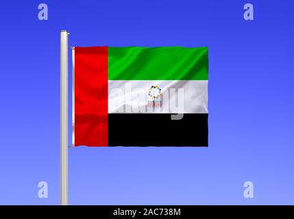 Flagge Von Vereinigte Arabische Emirate Vae Stock Photo Alamy