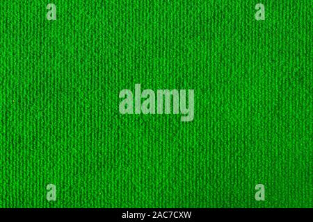 Green carpet on the floor Stock Photo
